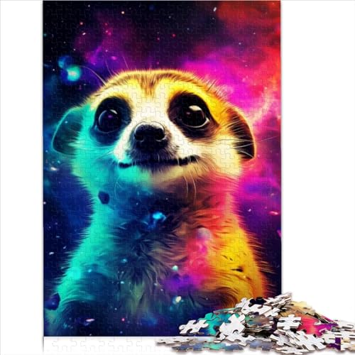 Puzzle für Erwachsene, Sterntier-Erdmännchen-Puzzle, 1000 Teile, Holzpuzzles für Erwachsene und Kinder ab 14 Jahren, Puzzle, Denkspiel, 1000 Teile (50 x 75 cm) von AITEXI