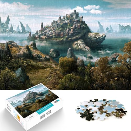 Puzzle für Erwachsene 1000 Teile Anspruchsvolles Spiel und Familienspaß Schildkrötendorf Geeignet für die Schreibtischdekoration75x50cm Puzzle für Erwachsene 1000 Teile Anspruchsvolles Spiel und Familienspaß Schildkrötendorf Geeignet für die Schreibtischdekoration75x50cm von AITEXI