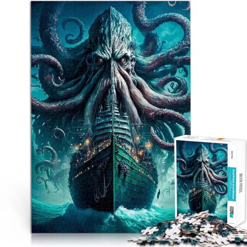 Puzzle für Erwachsene 1000 Teile Denksportaufgabe für Der Ruf von Cthulhu Wanddekoration Einzigartige Geburtstags- und Weihnachtsgeschenke38x26cm Puzzle für Erwachsene 1000 Teile Denksportaufgabe für Der Ruf von Cthulhu Wanddekoration Einzigartige Geburtstags- und Weihnachtsgeschenke38x26cm von AITEXI