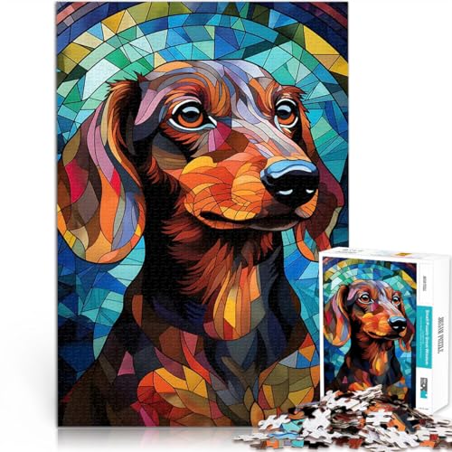Puzzle für Erwachsene 1000 Teile Familienspiel zum Stressabbau, schwierige Herausforderung Dackelhund Geburtstagsgeschenke75x50cm Puzzle für Erwachsene 1000 Teile Familienspiel zum Stressabbau, schwierige Herausforderung Dackelhund Geburtstagsgeschenke75x50cm von AITEXI
