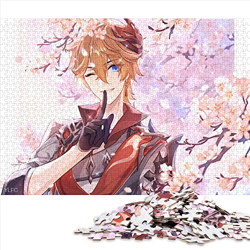 Puzzle für Erwachsene 1000 Teile Genshin Impact Tartaglia Holzpuzzles Gutes Geschenk für Erwachsene Kinder 19,7 x 29,5 Zoll Puzzle für Erwachsene 1000 Teile Genshin Impact Tartaglia Holzpuzzles Gutes Geschenk für Erwachsene Kinder 19,7 x 29,5 Zoll von AITEXI