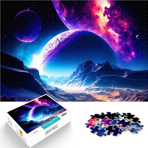 Puzzle für Erwachsene 1000 Teile Geschenke zum Suchbegriff: Herausfordernde Spiele Fantasielandschaft Heimdekoration75x50cm von AITEXI