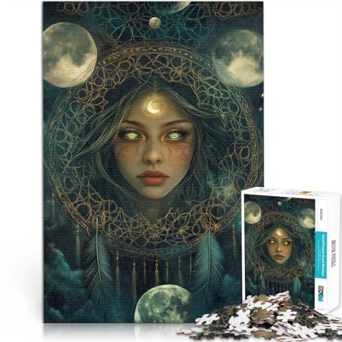 Puzzle für Erwachsene 1000 Teile Geschenke zum Suchbegriff: Herausfordernde Spiele Magische Hexe EIN Kunstwerk70x100cm Puzzle für Erwachsene 1000 Teile Geschenke zum Suchbegriff: Herausfordernde Spiele Magische Hexe EIN Kunstwerk70x100cm von AITEXI