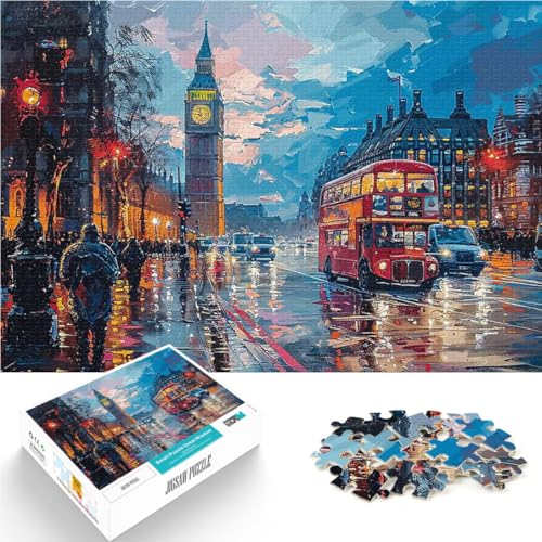 Puzzle für Erwachsene 1000 Teile Geschenke zum Suchbegriff: Herausfordernde Spiele Reise nach London für Heimdekoration52x38cm Puzzle für Erwachsene 1000 Teile Geschenke zum Suchbegriff: Herausfordernde Spiele Reise nach London für Heimdekoration52x38cm von AITEXI