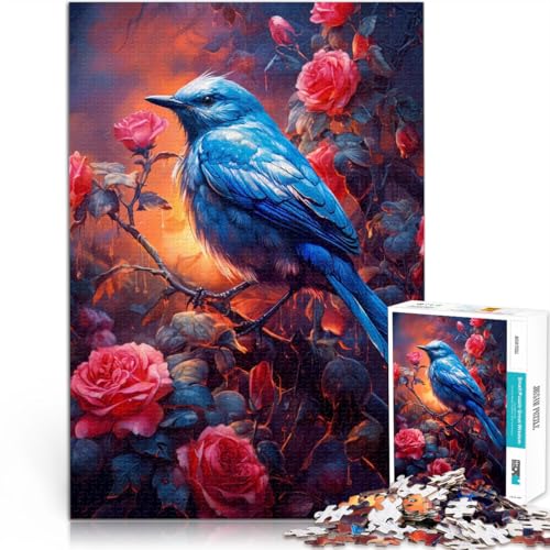 Puzzle für Erwachsene 1000 Teile Geschenke zum Suchbegriff: Herausfordernde Spiele Süßer Kleiner Blauer Vogel Geschenkideen38x26cm Puzzle für Erwachsene 1000 Teile Geschenke zum Suchbegriff: Herausfordernde Spiele Süßer Kleiner Blauer Vogel Geschenkideen38x26cm von AITEXI