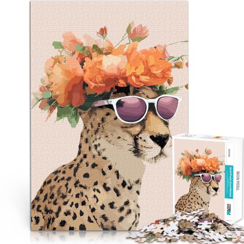 Puzzle für Erwachsene 1000 Teile Herausfordernd Schwierig Blumenmode Löwe eignet ganze Familie38x26cm Puzzle für Erwachsene 1000 Teile Herausfordernd Schwierig Blumenmode Löwe eignet ganze Familie38x26cm von AITEXI