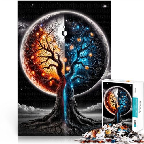 Puzzle für Erwachsene 1000 Teile Lernspiele Kosmischer Baum aus Feuer und EIS Jedes Stück ist einzigartig – Anspruchsvolles Familienspiel75x50cm Puzzle für Erwachsene 1000 Teile Lernspiele Kosmischer Baum aus Feuer und EIS Jedes Stück ist einzigartig – Anspruchsvolles Familienspiel75x50cm von AITEXI