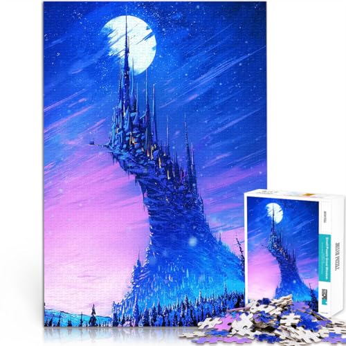 Puzzle für Erwachsene 2000 Teile Spielzeug-Intellektuelles Spiel Das Winterschloss Geburtstagsgeschenk, Geschenke70x100cm Puzzle für Erwachsene 2000 Teile Spielzeug-Intellektuelles Spiel Das Winterschloss Geburtstagsgeschenk, Geschenke70x100cm von AITEXI
