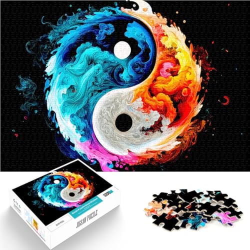Puzzle für Erwachsene 2000 Teile Spielzeug-Intellektuelles Spiel Kosmische Harmonie Yin Yang Künstlersammlung, Bildende Kunst70x100cm Puzzle für Erwachsene 2000 Teile Spielzeug-Intellektuelles Spiel Kosmische Harmonie Yin Yang Künstlersammlung, Bildende Kunst70x100cm von AITEXI