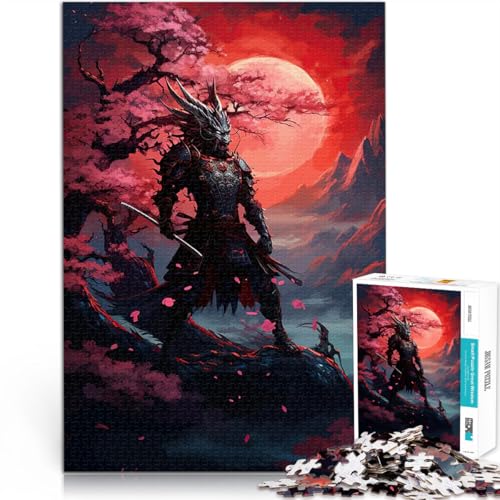 Puzzle für Erwachsene 1000 Teile Stressabbau Schwierige Herausforderung Drachen- und Samurai-Fantasie Heimdekoration Spielzeug52x38cm Puzzle für Erwachsene 1000 Teile Stressabbau Schwierige Herausforderung Drachen- und Samurai-Fantasie Heimdekoration Spielzeug52x38cm von AITEXI