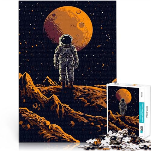 Puzzle für Erwachsene 1000 Teile Stressabbau – Staycation – Zeit totschlagen Brauner Astronaut Geeignet für die Schreibtischdekoration70x100cm Puzzle für Erwachsene 1000 Teile Stressabbau – Staycation – Zeit totschlagen Brauner Astronaut Geeignet für die Schreibtischdekoration70x100cm von AITEXI