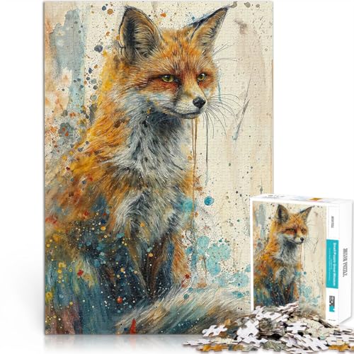 Puzzle für Erwachsene 1000 Teile Stressabbau – Staycation – Zeit totschlagen Fuchs der Farben Wunschliste mit dem Weihnachtsmann75x50cm Puzzle für Erwachsene 1000 Teile Stressabbau – Staycation – Zeit totschlagen Fuchs der Farben Wunschliste mit dem Weihnachtsmann75x50cm von AITEXI