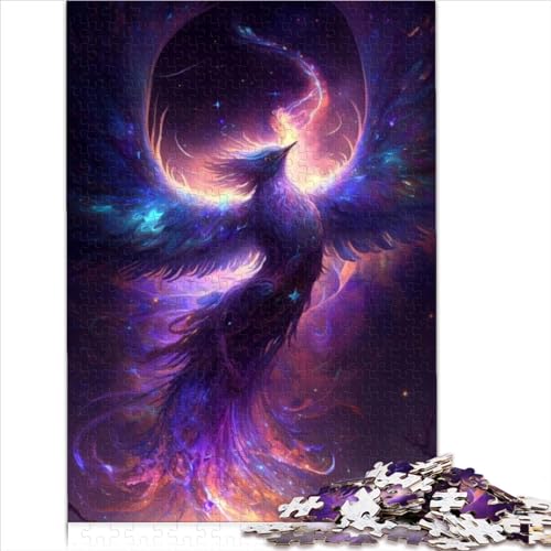 AITEXI Puzzle für Erwachsene Der Phönix 1000 Teile Holzpuzzle für Erwachsene und Kinder ab 9 Jahren 1000 Teile (50 x 75 cm) von AITEXI
