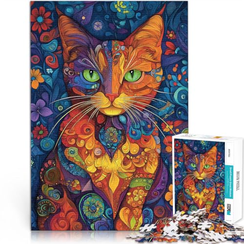Puzzle für Erwachsene mit 1000 Teilen Anspruchsvolles Spiel und Familienspaß Bezaubernde Katzenwelt Geburtstagsgeschenke75x50cm Puzzle für Erwachsene mit 1000 Teilen Anspruchsvolles Spiel und Familienspaß Bezaubernde Katzenwelt Geburtstagsgeschenke75x50cm von AITEXI