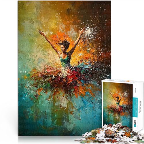Puzzle für Erwachsene mit 1000 Teilen Denkspiel Tanzende Frau in der abstrakten Kunst Wunschliste mit dem Weihnachtsmann52x38cm Puzzle für Erwachsene mit 1000 Teilen Denkspiel Tanzende Frau in der abstrakten Kunst Wunschliste mit dem Weihnachtsmann52x38cm von AITEXI