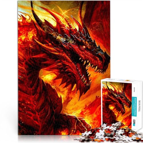 Puzzle für Erwachsene mit 1000 Teilen Familienspiel zum Stressabbau, schwierige Herausforderung Fantasie-Drache Wichtelgeschenke52x38cm Puzzle für Erwachsene mit 1000 Teilen Familienspiel zum Stressabbau, schwierige Herausforderung Fantasie-Drache Wichtelgeschenke52x38cm von AITEXI