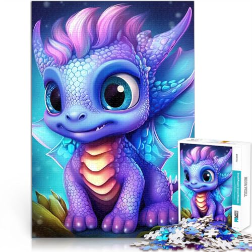 Puzzle für Erwachsene mit 1000 Teilen Geschenke zum Suchbegriff: Herausfordernde Spiele Babydrache für Heimdekoration38x26cm Puzzle für Erwachsene mit 1000 Teilen Geschenke zum Suchbegriff: Herausfordernde Spiele Babydrache für Heimdekoration38x26cm von AITEXI