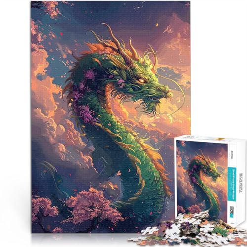 Puzzle für Erwachsene mit 1000 Teilen Herausforderndes Spiel Fantasie Abstrakter Drache Lernspiel für Geburtstag, Weihnachten75x50cm Puzzle für Erwachsene mit 1000 Teilen Herausforderndes Spiel Fantasie Abstrakter Drache Lernspiel für Geburtstag, Weihnachten75x50cm von AITEXI
