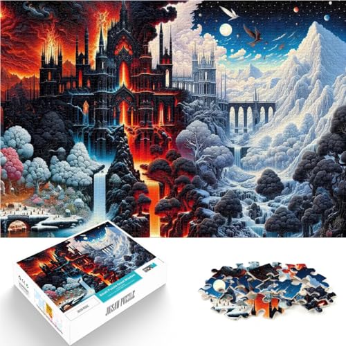 Puzzle für Erwachsene mit 1000 Teilen Herausforderndes Spielspielzeug Epische Fantasy-Kunst Einzigartige Geburtstags- und Geschenkideen75x50cm Puzzle für Erwachsene mit 1000 Teilen Herausforderndes Spielspielzeug Epische Fantasy-Kunst Einzigartige Geburtstags- und Geschenkideen75x50cm von AITEXI