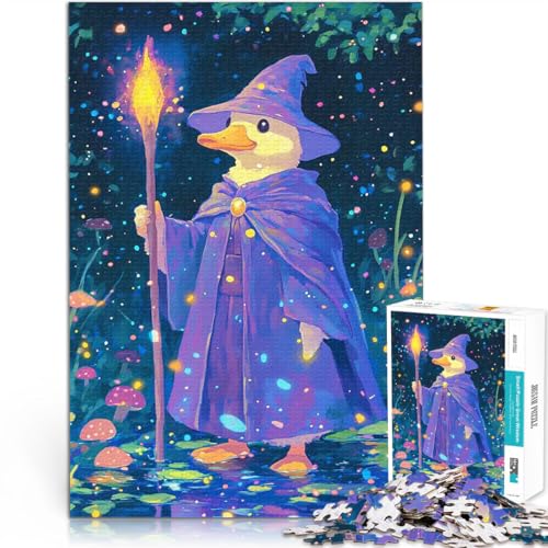 Puzzle für Erwachsene mit 1000 Teilen Quizspiel Entenzauberer im Zauberwald Jedes Stück ist einzigartig – Anspruchsvolles Familienspiel38x26cm Puzzle für Erwachsene mit 1000 Teilen Quizspiel Entenzauberer im Zauberwald Jedes Stück ist einzigartig – Anspruchsvolles Familienspiel38x26cm von AITEXI