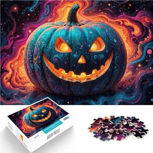 Puzzle für Erwachsene mit 1000 Teilen Quizspiel Gruseliges psychedelisches Halloween P Wunschliste mit dem Weihnachtsmann52x38cm Puzzle für Erwachsene mit 1000 Teilen Quizspiel Gruseliges psychedelisches Halloween P Wunschliste mit dem Weihnachtsmann52x38cm von AITEXI