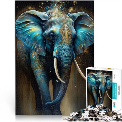 Puzzle für Erwachsene mit 2000 Teilen Spiele Spielzeug Geschenk Bunter Elefantenwald Lernspiel für Geburtstag, Weihnachten70x100cm von AITEXI