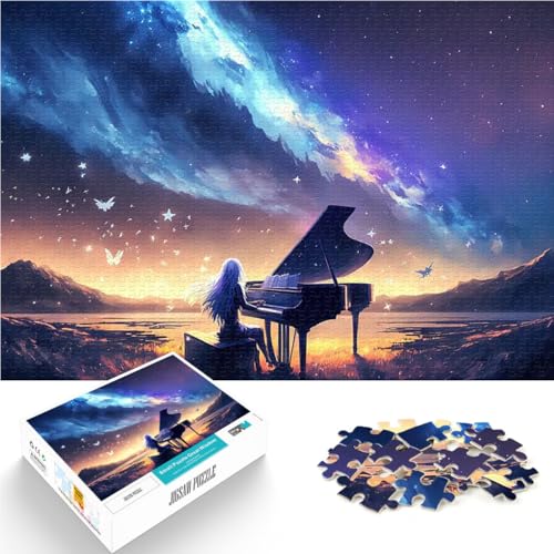 Puzzle für Erwachsene mit 1000 Teilen Spielzeug Lernspiele Stressabbau Klavier Spielen Verbessern Sie das Gedächtnis38x26cm von AITEXI