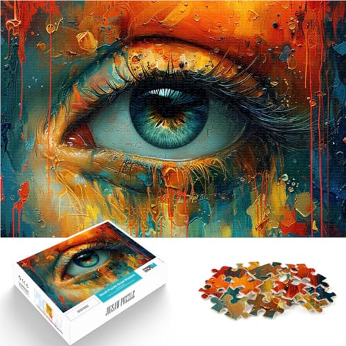 Puzzle für Erwachsene mit 1000 Teilen Trainieren Sie Ihr Gehirn und Ihre Hände Auge malen mit passendem Poster und Quizblatt52x38cm Puzzle für Erwachsene mit 1000 Teilen Trainieren Sie Ihr Gehirn und Ihre Hände Auge malen mit passendem Poster und Quizblatt52x38cm von AITEXI