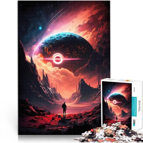 Puzzle für Erwachsene mit 1000 Teilen lustige Spiele für die ganze Familie Interstellare Reise mit passendem Poster und Quizblatt52x38cm Puzzle für Erwachsene mit 1000 Teilen lustige Spiele für die ganze Familie Interstellare Reise mit passendem Poster und Quizblatt52x38cm von AITEXI