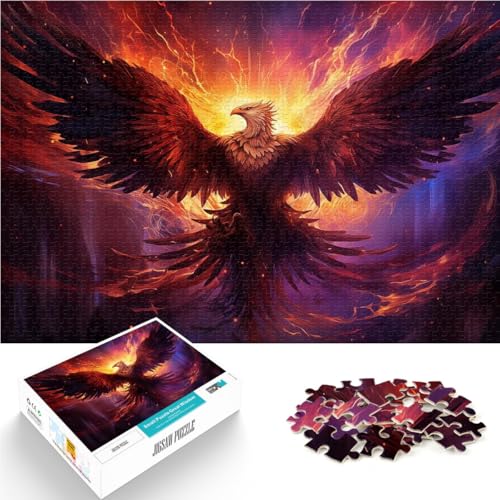 Puzzle für Erwachsene mit 1000 Teilen lustige Spiele für die ganze Familie Phönixflammen Lernspiel für Geburtstag, Weihnachten75x50cm Puzzle für Erwachsene mit 1000 Teilen lustige Spiele für die ganze Familie Phönixflammen Lernspiel für Geburtstag, Weihnachten75x50cm von AITEXI