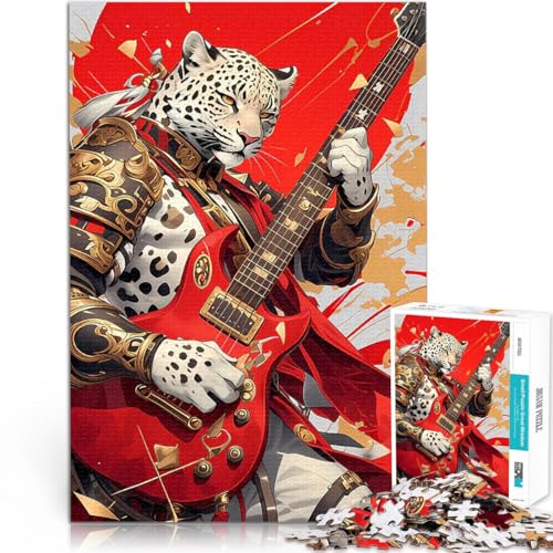 Puzzle für Jugendliche 1000 Teile Anspruchsvolles Spiel und Familienspaß Leopard Samurai Gitarre Verbessern Sie das Gedächtnis52x38cm Puzzle für Jugendliche 1000 Teile Anspruchsvolles Spiel und Familienspaß Leopard Samurai Gitarre Verbessern Sie das Gedächtnis52x38cm von AITEXI