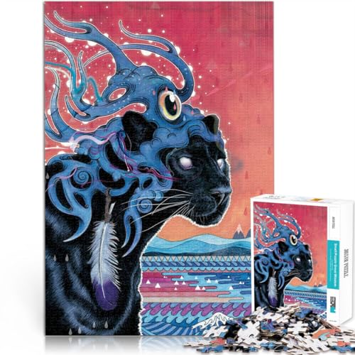 Puzzle für Jugendliche 1000 Teile Anspruchsvolles Spiel und Familienspaß Vorfahren des Black Panther Tolles Geschenk für Spiele70x100cm Puzzle für Jugendliche 1000 Teile Anspruchsvolles Spiel und Familienspaß Vorfahren des Black Panther Tolles Geschenk für Spiele70x100cm von AITEXI