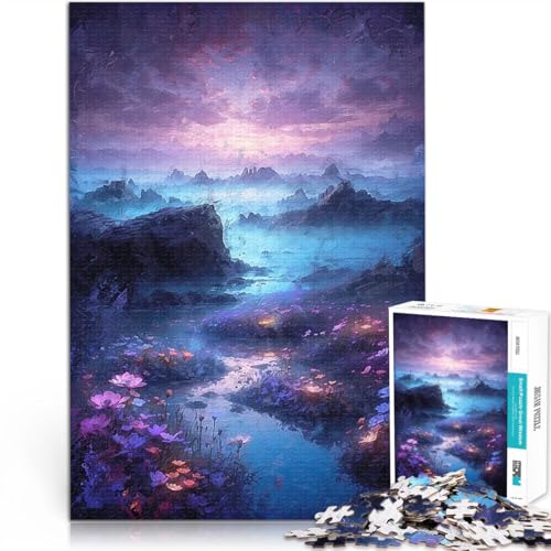 Puzzle für Jugendliche 1000 Teile Dekomprimierendes intellektuelles Lernspielzeug Magische Landschaft Geburtstagsgeschenke38x26cm Puzzle für Jugendliche 1000 Teile Dekomprimierendes intellektuelles Lernspielzeug Magische Landschaft Geburtstagsgeschenke38x26cm von AITEXI