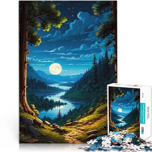 Puzzle für Jugendliche 1000 Teile Dekomprimierendes intellektuelles Lernspielzeug Wunderschöne Landschaft Eltern-Kind-Interaktion52x38cm Puzzle für Jugendliche 1000 Teile Dekomprimierendes intellektuelles Lernspielzeug Wunderschöne Landschaft Eltern-Kind-Interaktion52x38cm von AITEXI
