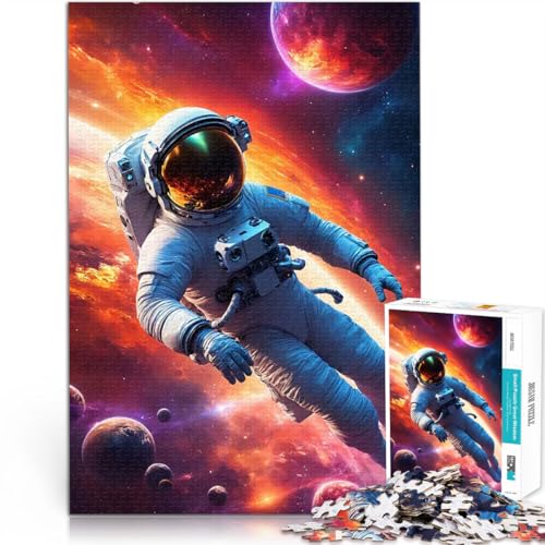 Puzzle für Jugendliche 1000 Teile Familienspiel für und Im Weltraum schweben Wanddekoration Einzigartige Geburtstags- und Weihnachtsgeschenke52x38cm Puzzle für Jugendliche 1000 Teile Familienspiel für und Im Weltraum schweben Wanddekoration Einzigartige Geburtstags- und Weihnachtsgeschenke52x38cm von AITEXI