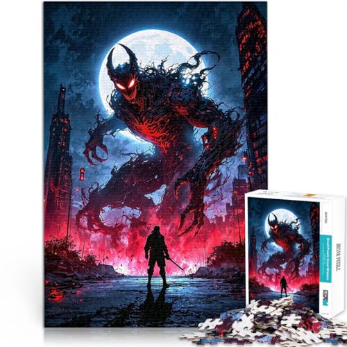 Puzzle für Jugendliche 1000 Teile Für Familienspaß Epischer Kampf Monster vs. Held Wunschliste mit dem Weihnachtsmann52x38cm Puzzle für Jugendliche 1000 Teile Für Familienspaß Epischer Kampf Monster vs. Held Wunschliste mit dem Weihnachtsmann52x38cm von AITEXI