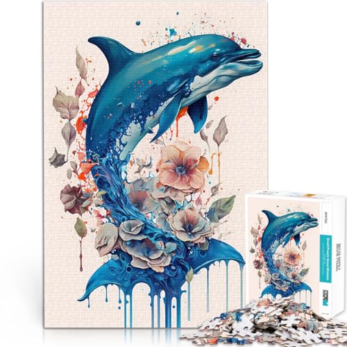 Puzzle für Jugendliche 1000 Teile Geschenke zum Suchbegriff: Herausfordernde Spiele Delphin Mythologisch Tolles Geschenk für Spiele75x50cm Puzzle für Jugendliche 1000 Teile Geschenke zum Suchbegriff: Herausfordernde Spiele Delphin Mythologisch Tolles Geschenk für Spiele75x50cm von AITEXI