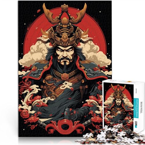 Puzzle für Jugendliche 1000 Teile Handgeschwindigkeitswettbewerb Samurai-Kunstwerk Tolle Geschenke und Spielzeuge75x50cm Puzzle für Jugendliche 1000 Teile Handgeschwindigkeitswettbewerb Samurai-Kunstwerk Tolle Geschenke und Spielzeuge75x50cm von AITEXI