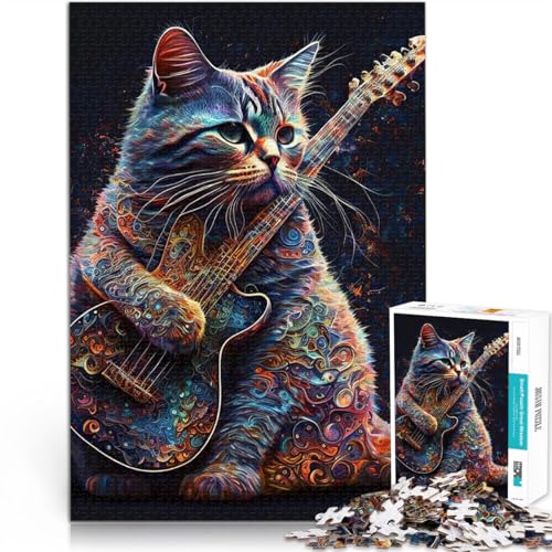 Puzzle für Jugendliche 1000 Teile Pädagogisches Spielzeug zum Stressabbau Katze spielt Musik Wunschliste mit dem Weihnachtsmann70x100cm Puzzle für Jugendliche 1000 Teile Pädagogisches Spielzeug zum Stressabbau Katze spielt Musik Wunschliste mit dem Weihnachtsmann70x100cm von AITEXI