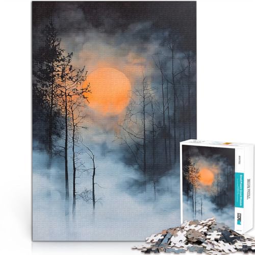 Puzzle für Jugendliche 1000 Teile Schwierig Schwer Echos im Nebel Silhouetten erscheinen Natur Künstlersammlung, Bildende Kunst75x50cm Puzzle für Jugendliche 1000 Teile Schwierig Schwer Echos im Nebel Silhouetten erscheinen Natur Künstlersammlung, Bildende Kunst75x50cm von AITEXI