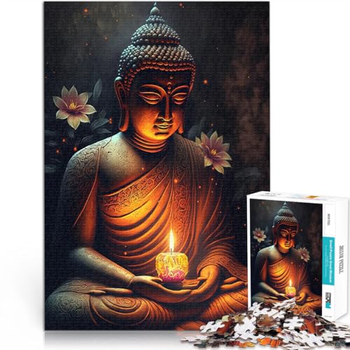Puzzle für Jugendliche 1000 Teile Schwierig und herausfordernd Buddha neben Lotus Verbessern Sie das Gedächtnis70x100cm Puzzle für Jugendliche 1000 Teile Schwierig und herausfordernd Buddha neben Lotus Verbessern Sie das Gedächtnis70x100cm von AITEXI