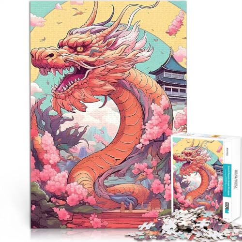 Puzzle für Jugendliche 1000 Teile Spiele Spielzeug Geschenk Japanische Drachenkunst Lernspiel für Geburtstag, Weihnachten52x38cm Puzzle für Jugendliche 1000 Teile Spiele Spielzeug Geschenk Japanische Drachenkunst Lernspiel für Geburtstag, Weihnachten52x38cm von AITEXI
