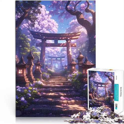 Puzzle für Jugendliche 1000 Teile Spiele Spielzeug Geschenk Japanischer Gartenweg denn eignet ganze Familie52x38cm Puzzle für Jugendliche 1000 Teile Spiele Spielzeug Geschenk Japanischer Gartenweg denn eignet ganze Familie52x38cm von AITEXI