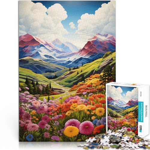 Puzzle für Jugendliche 1000 Teile Spielzeug Lernspiele Stressabbau Frühlingsberge Kunst Tolle Geschenke und Spielzeuge75x50cm Puzzle für Jugendliche 1000 Teile Spielzeug Lernspiele Stressabbau Frühlingsberge Kunst Tolle Geschenke und Spielzeuge75x50cm von AITEXI
