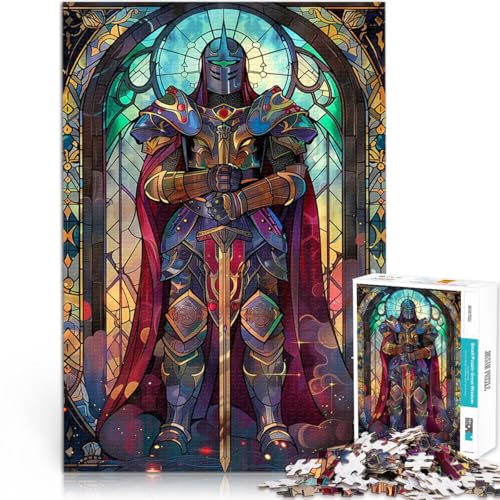 Puzzle für Jugendliche 1000 Teile Stressabbau Schwierige Herausforderung Paladin-Kriegerglas Geschenke für Freunde und Familie75x50cm Puzzle für Jugendliche 1000 Teile Stressabbau Schwierige Herausforderung Paladin-Kriegerglas Geschenke für Freunde und Familie75x50cm von AITEXI