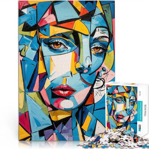 Puzzle für Jugendliche 1000 Teile Stressabbau-Spielzeug Abstrakter Frauenkubismus eignet ganze Familie52x38cm Puzzle für Jugendliche 1000 Teile Stressabbau-Spielzeug Abstrakter Frauenkubismus eignet ganze Familie52x38cm von AITEXI