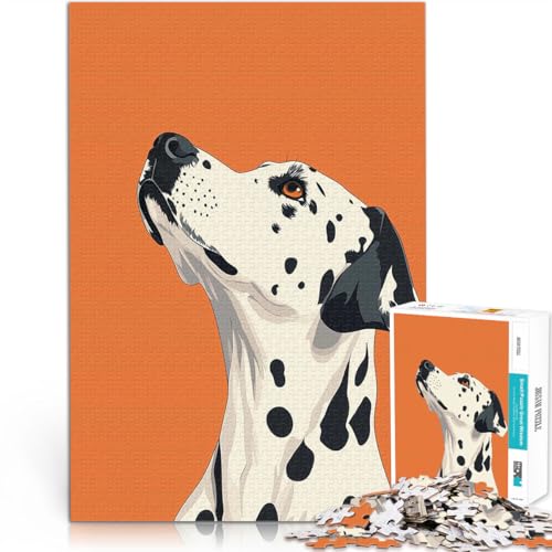 Puzzle für Jugendliche 1000 Teile Trainieren Sie Ihr Gehirn und Ihre Hände Dalmatiner-Porträt einzigartiges Herausforderungsspiel75x50cm Puzzle für Jugendliche 1000 Teile Trainieren Sie Ihr Gehirn und Ihre Hände Dalmatiner-Porträt einzigartiges Herausforderungsspiel75x50cm von AITEXI