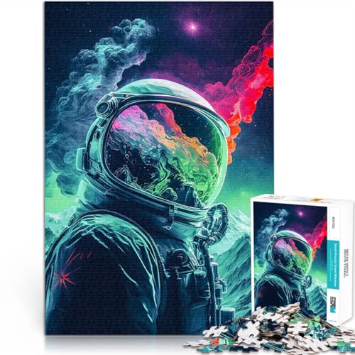 Puzzle für Teenager 1000 Teile Dekomprimierendes intellektuelles Lernspielzeug Astronaut in den Bergen Geburtstagsgeschenk75x50cm Puzzle für Teenager 1000 Teile Dekomprimierendes intellektuelles Lernspielzeug Astronaut in den Bergen Geburtstagsgeschenk75x50cm von AITEXI