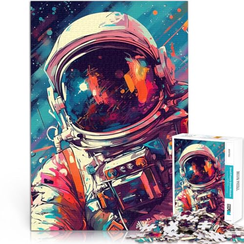 Puzzle für Teenager 1000 Teile Geschenke zum Suchbegriff: Herausfordernde Spiele Astronaut Bunt Geschenke für Freunde und Familie52x38cm Puzzle für Teenager 1000 Teile Geschenke zum Suchbegriff: Herausfordernde Spiele Astronaut Bunt Geschenke für Freunde und Familie52x38cm von AITEXI