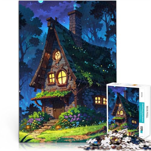 Puzzle für Teenager 1000 Teile Geschenke zum Suchbegriff: Herausfordernde Spiele Das Hexenhäuschen für Heimdekoration38x26cm Puzzle für Teenager 1000 Teile Geschenke zum Suchbegriff: Herausfordernde Spiele Das Hexenhäuschen für Heimdekoration38x26cm von AITEXI